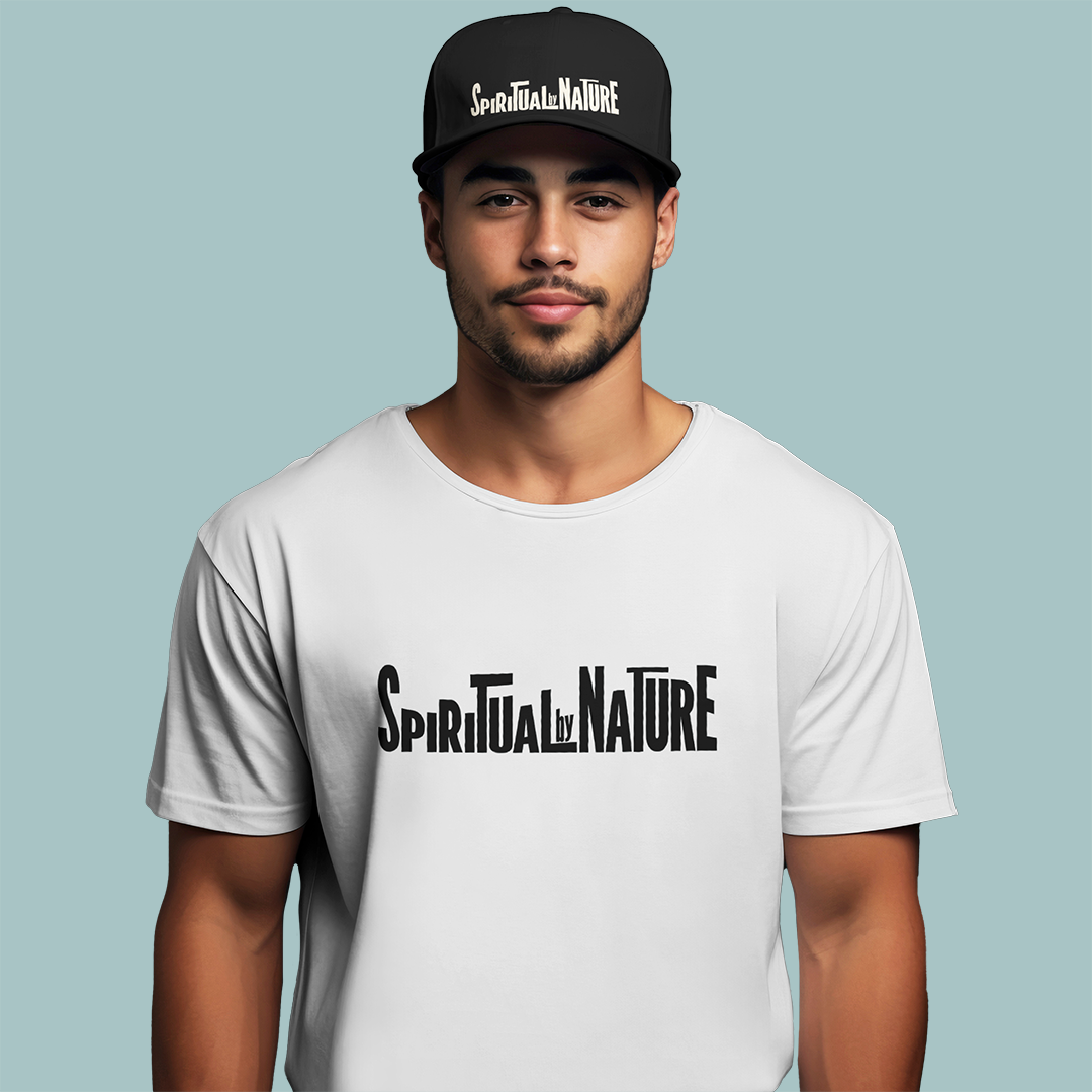 Spiritual by Nature Collection, Unisex Recycled Organic T-Shirt, Eco-Spiritual Organic Tee, Comfort and Style