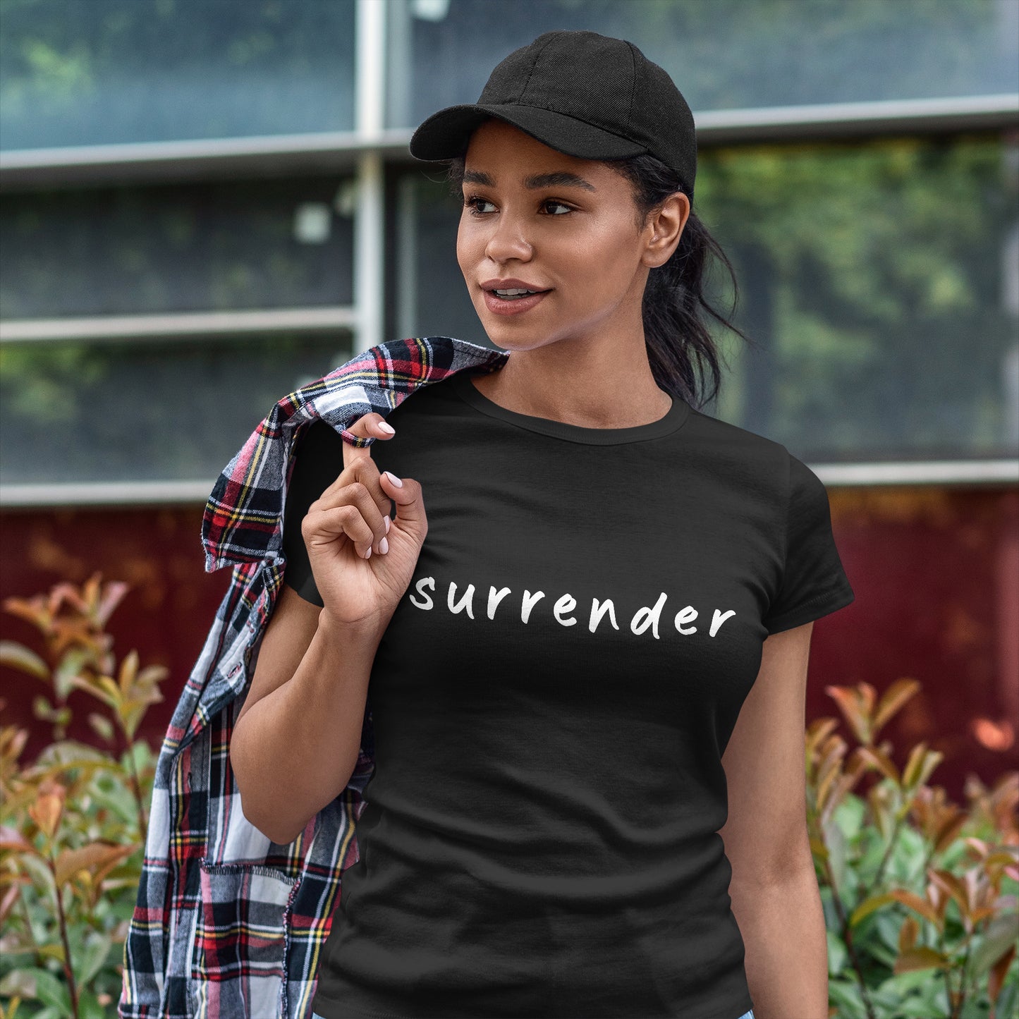 Unisex Recovery T-shirt, "Surrender", Spirituality, Recovery Principles, 12 Steps  Sobriety Shirt