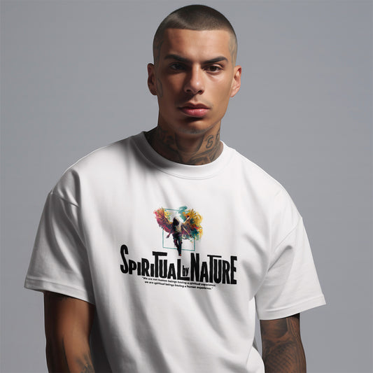 Spiritual by Nature Organic Collection T-shirt, Unisex Recycled Organic T-Shirt, Eco-Spiritual Organic Tee