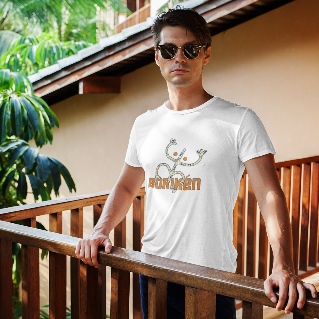 Taino Boriken Unisex Sweatshirt, Sweatshirt with Taino Coqui Symbol, Puerto Rican Taino Symbol Pullover Top