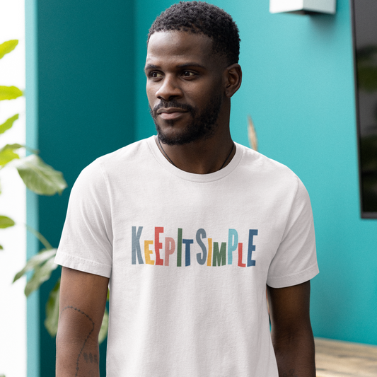 Recovery Tee, T shirt, Unisex Tshirt, Keep It Simple, Spirituality, Recovery Principles, 12 Steps Shirt, Sobriety Anniversary Gift