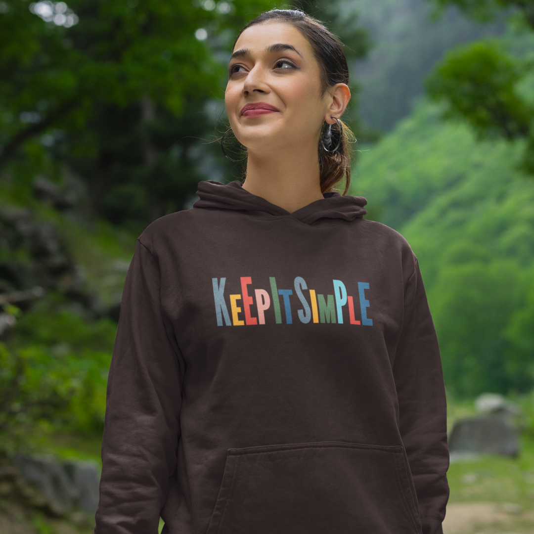 Unisex Recovery Hoodie, Keep It Simple, Spirituality, Recovery Principles, 12 Steps Shirt, Sobriety Anniversary Gift