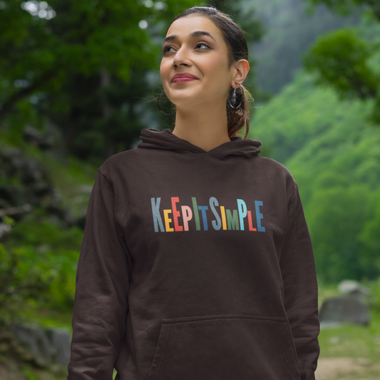 Unisex Recovery Hoodie, Keep It Simple, Spirituality, Recovery Principles, 12 Steps Shirt, Sobriety Anniversary Gift