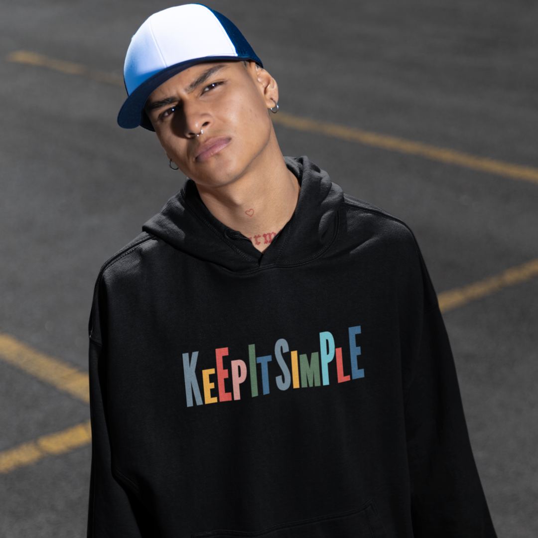 Unisex Recovery Hoodie, Keep It Simple, Spirituality, Recovery Principles, 12 Steps Shirt, Sobriety Anniversary Gift