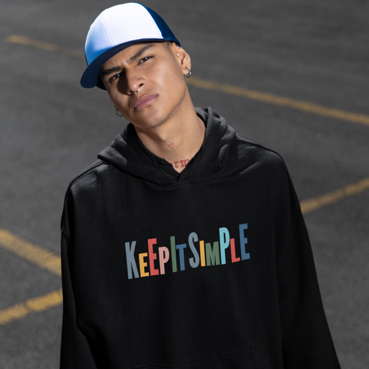 Unisex Recovery Hoodie, Keep It Simple, Spirituality, Recovery Principles, 12 Steps Shirt, Sobriety Anniversary Gift