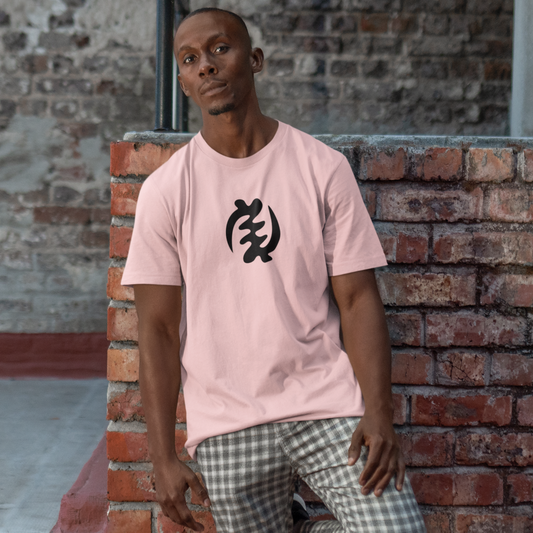 Ghanaian Gye Nyame Symbol, Adinkra Symbol Top, Colorful cotton t-shirt, African Summer Shirt, Ghana Trip