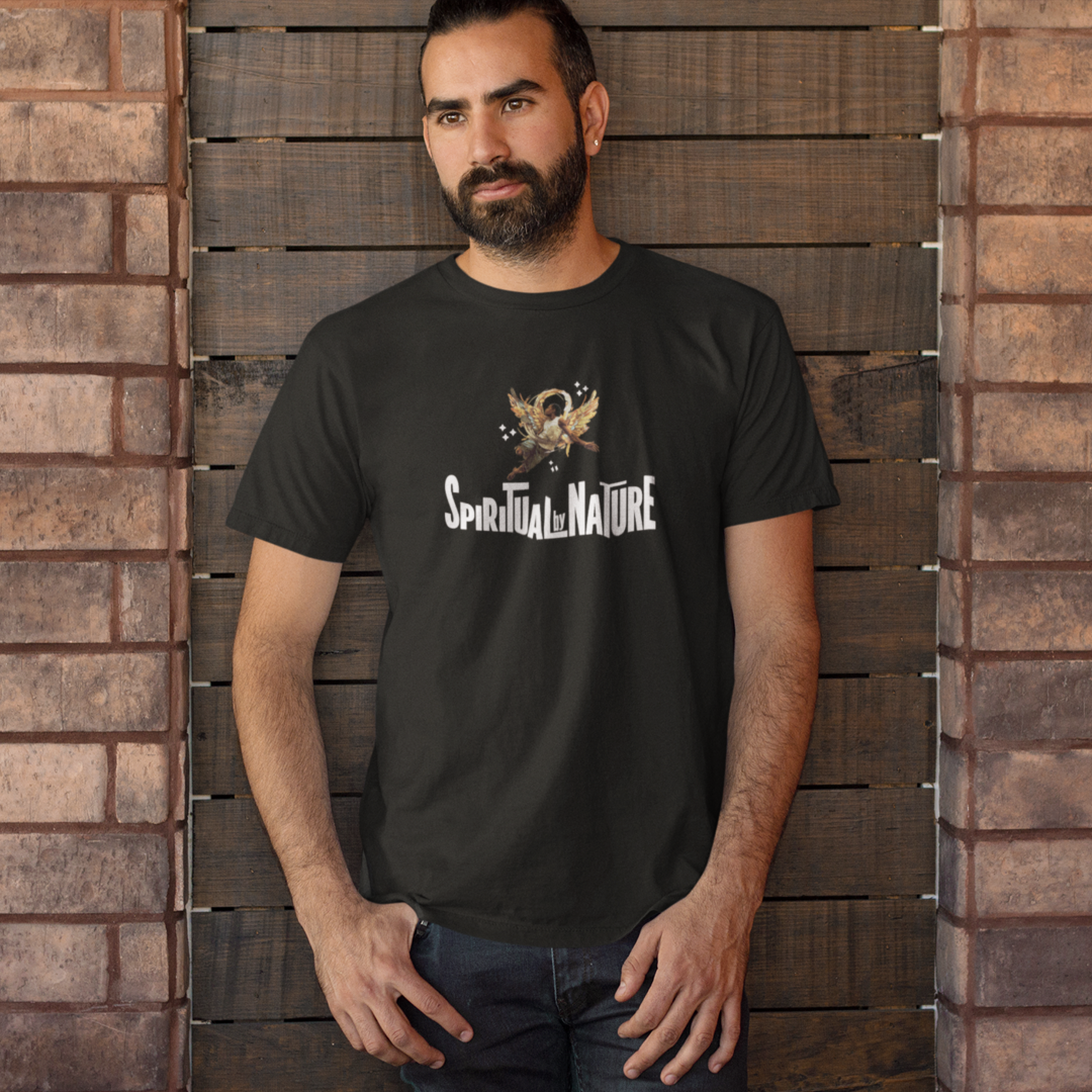 Spiritual by Nature Collection, Unisex Recycled Organic T-Shirt, Eco-Spiritual Organic Tee, Comfort and Style