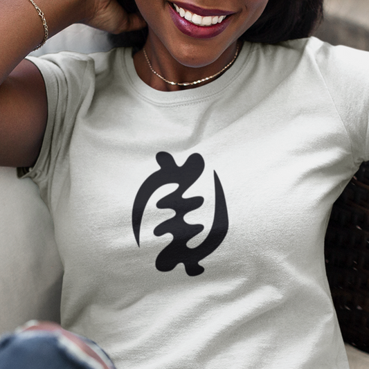 Ghanaian Gye Nyame Symbol, Adinkra Symbol Top, Colorful cotton t-shirt, African Summer Shirt, Ghana Trip