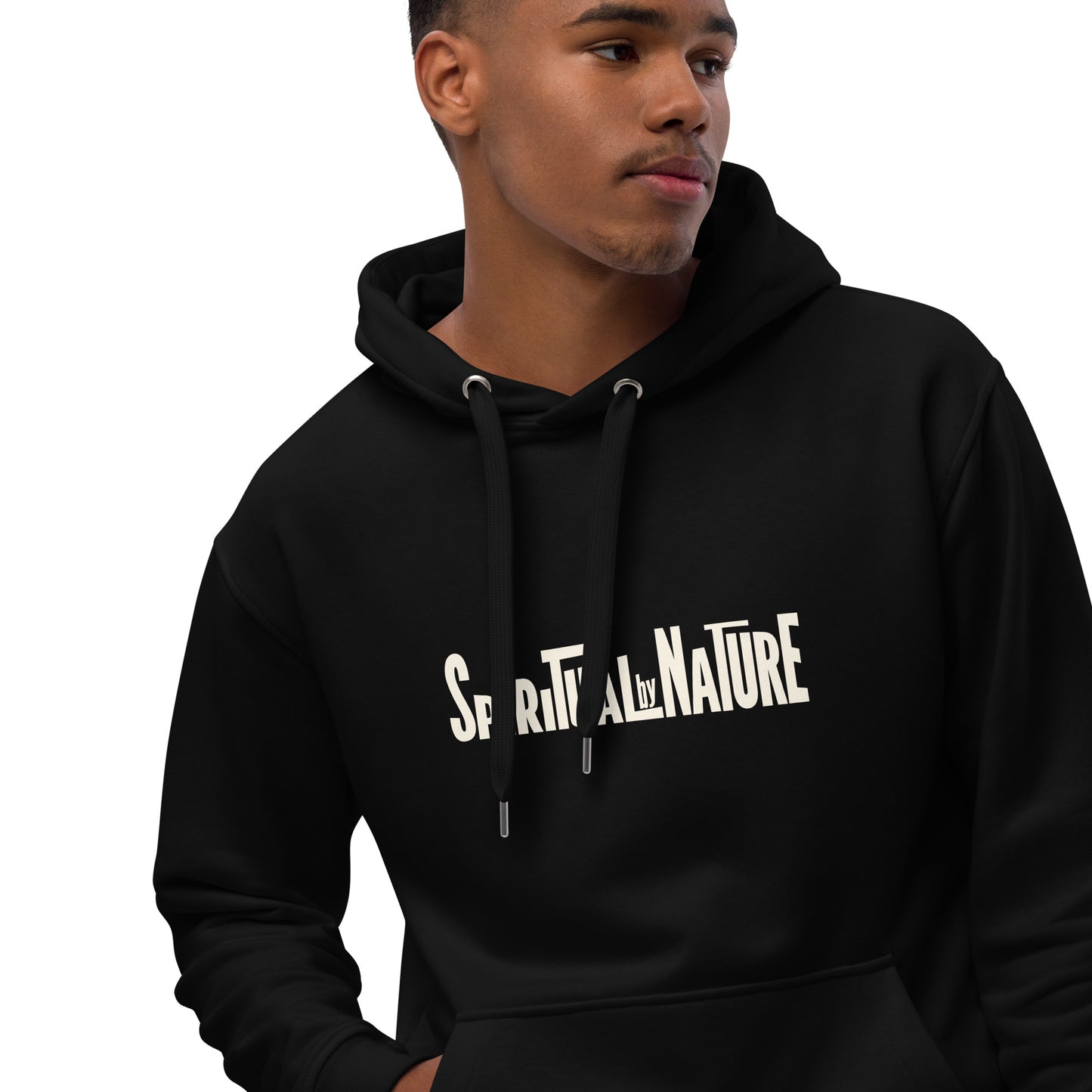 Spiritual by Nature Premium eco hoodie, Harmony Eco Hoodie: Sustainable Comfort in Every Layer