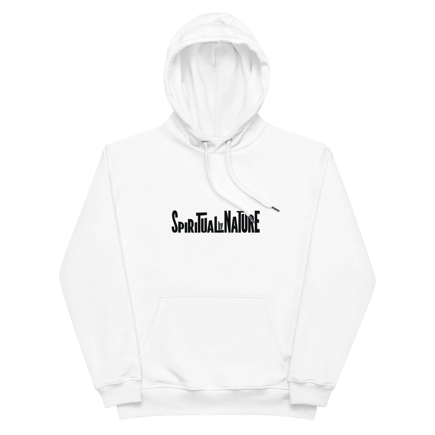Spiritual by Nature Premium eco hoodie, Harmony Eco Hoodie: Sustainable Comfort in Every Layer