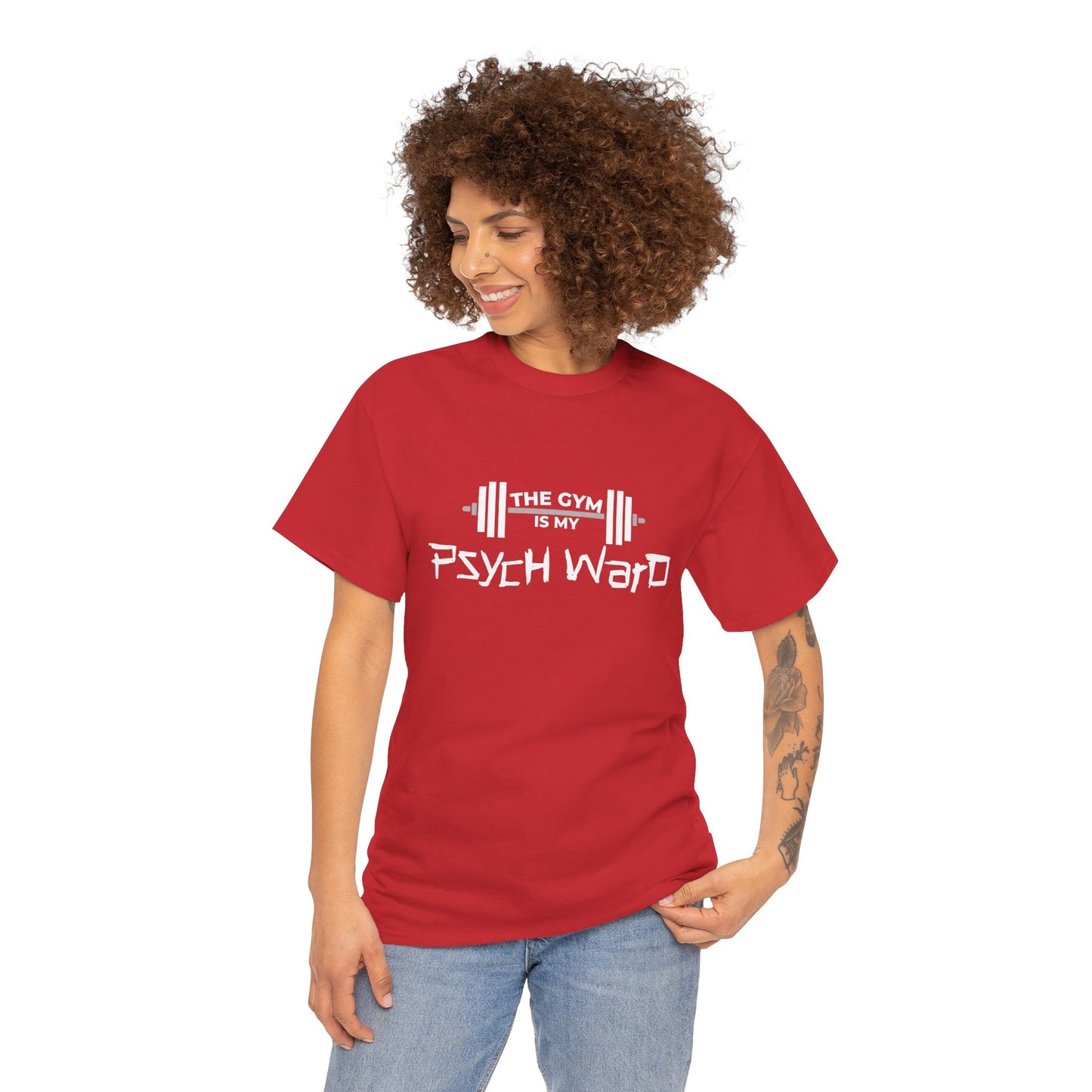 The Gym is my Psych Ward Graphic T-shirt, Unisex Tee