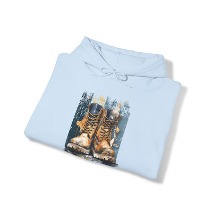 Unisex Hoodie Art on Apparel with City Life Tapestry Collection