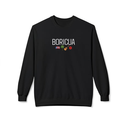Boricua Puerto Rican Flag Sweatshirt | Unisex Heritage Crewneck | Island Pride Pullover | Fall Winter Fashion