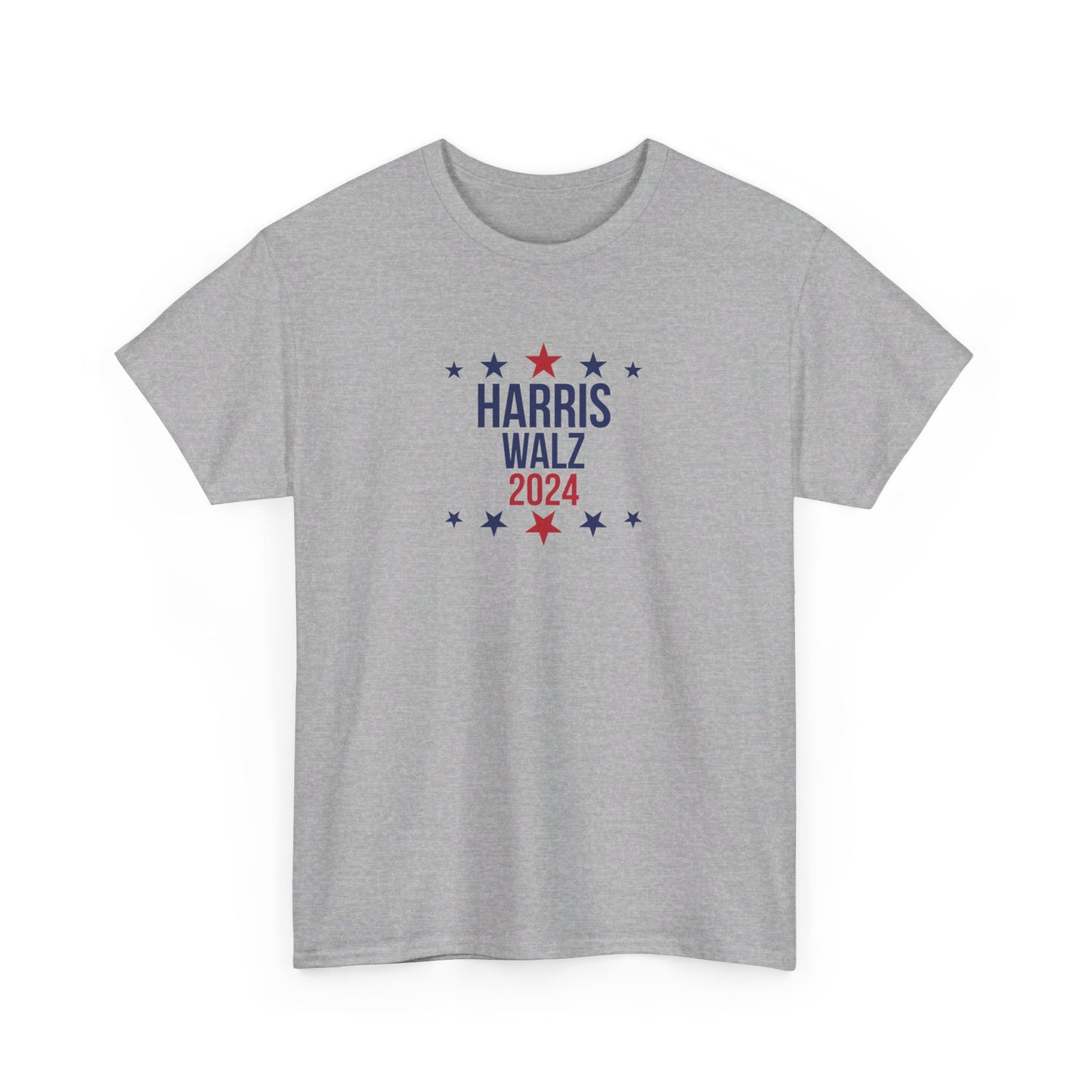 Harris Walz 2024 100% Unisex Cotton T-Shirt, Election tee, Kamala Harris 2024, Presidential Election