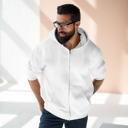 Bohemian Angel Wing Zip Hoodie Back Graphic - Cozy Unisex Sweatshirt, Gift for Art Lovers, Unique Warm Layer, Perfect for Festivals & Everyday Wear
