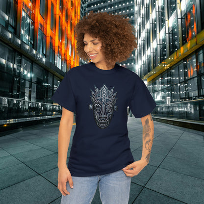 Unisex T-shirt - Art on Apparel with African Mask