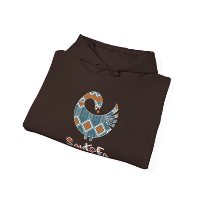 Adinkra Sankofa Symbol Unisex Cotton Blend Sweatshirt with West African Ghanaian symbol, Pan-African Design, Great Gift