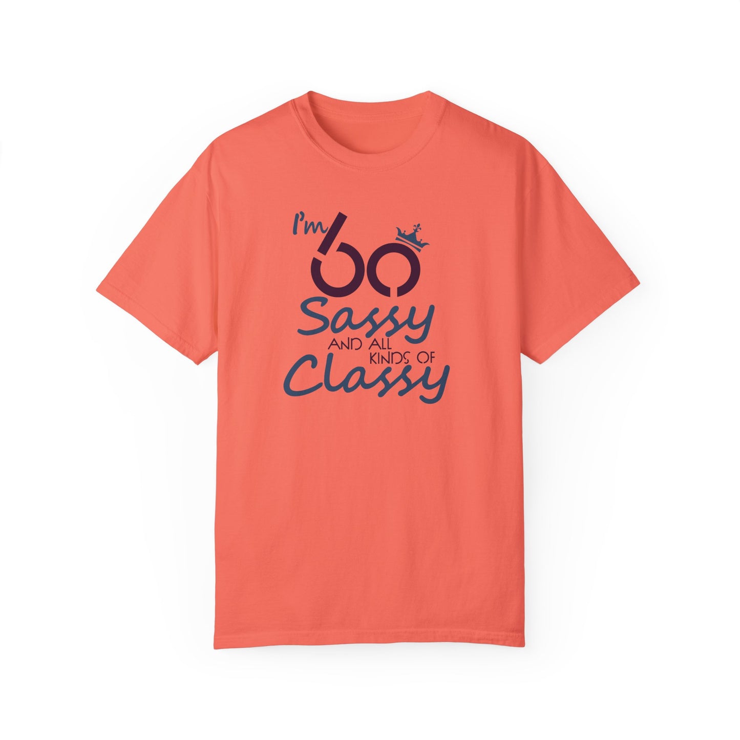 Happy 60th Birthday Tee, Unisex Custom Colors T-shirt, Great Birthday Gift for Him or Her