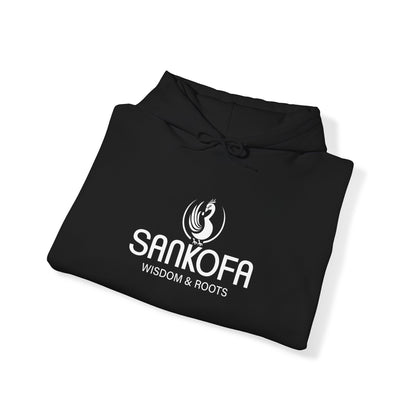 Adinkra Symbol Hoodie, Sankofa Symbol - Wisdom & Roots