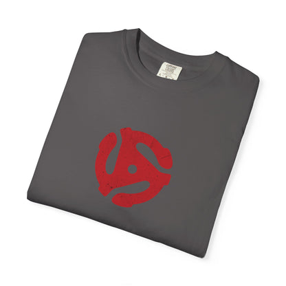 Retro 45 Record Adapter T-shirt