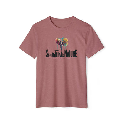 Spiritual by Nature Organic Collection T-shirt, Unisex Recycled Organic T-Shirt, Eco-Spiritual Organic Tee