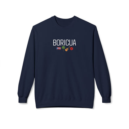 Boricua Puerto Rican Flag Sweatshirt | Unisex Heritage Crewneck | Island Pride Pullover | Fall Winter Fashion