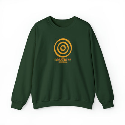 Adinkra Symbol Unisex Cotton Sweatshirt with West African Ghanaian Symbols, Adinkrahene Ghanaian symbol