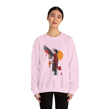 Urban Art Crewneck Sweatshirt - Unisex Stylish Comfort, Perfect for Everyday Wear, Gift for Art Lovers, Cozy Streetwear