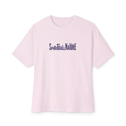 Oversized Unisex Streetwear TShirt | Spiritual by Nature Angel Art Tee | Afrocentric Graphic Back Design, Artistic Vibe Tshirt | Relaxed Fit