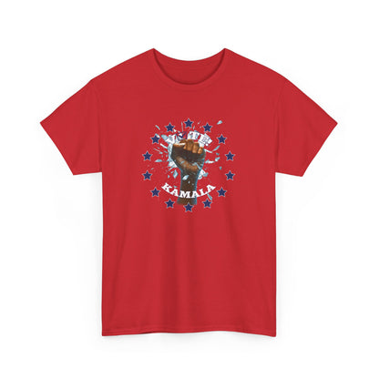 Vote Kamala 2024, Break the Glass Ceiling 100% Unisex Cotton T-Shirt, Election tee, Harris Walz 2024, Presidential Election