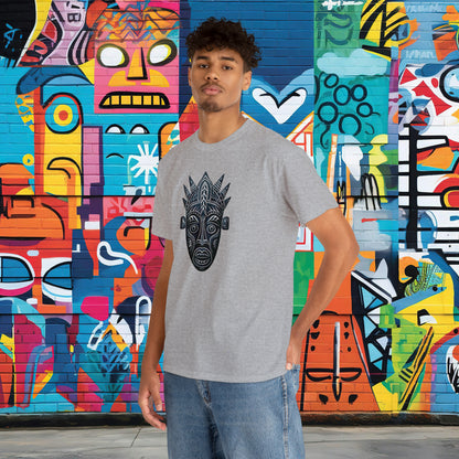 Unisex T-shirt - Art on Apparel with African Mask