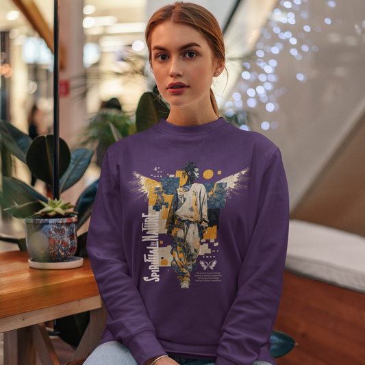 Urban Art Crewneck Sweatshirt - Unisex Stylish Comfort, Perfect for Everyday Wear, Gift for Art Lovers, Cozy Streetwear