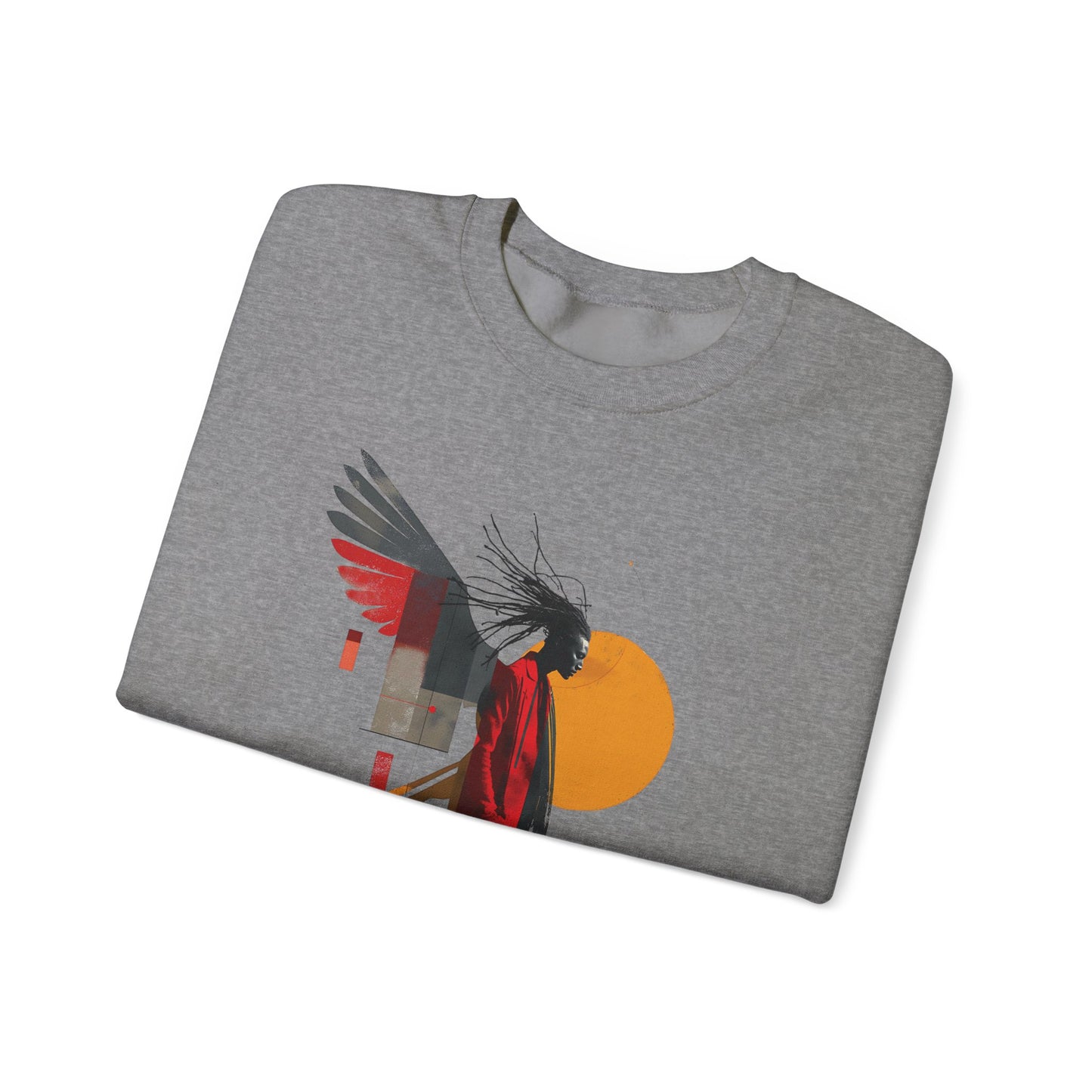 Urban Art Crewneck Sweatshirt - Unisex Stylish Comfort, Perfect for Everyday Wear, Gift for Art Lovers, Cozy Streetwear