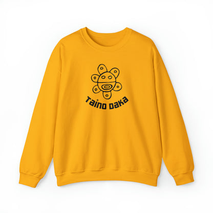Taino Daka Sun God Unisex Sweatshirt, Unisex Sweatshirt with Taino Sun Symbol, Taino Daka (I Am Taino) Puerto Rican Taino Symbol Top