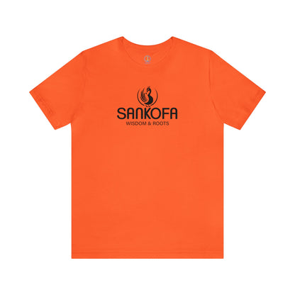 Adinkra Symbol Tshirt Sankofa Symbol, Wisdom & Roots, Afrocentric, Pan-African Apparel, West African Symbols