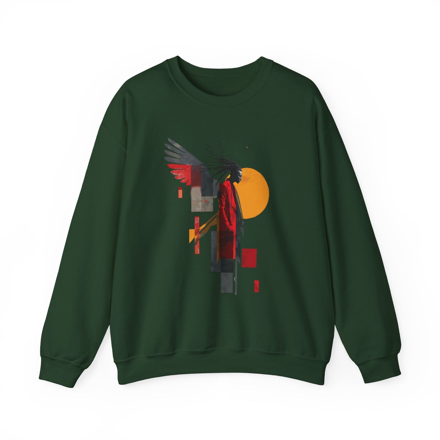 Urban Art Crewneck Sweatshirt - Unisex Stylish Comfort, Perfect for Everyday Wear, Gift for Art Lovers, Cozy Streetwear