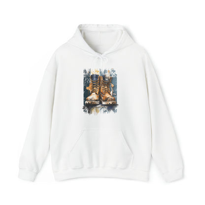 Unisex Hoodie Art on Apparel with City Life Tapestry Collection