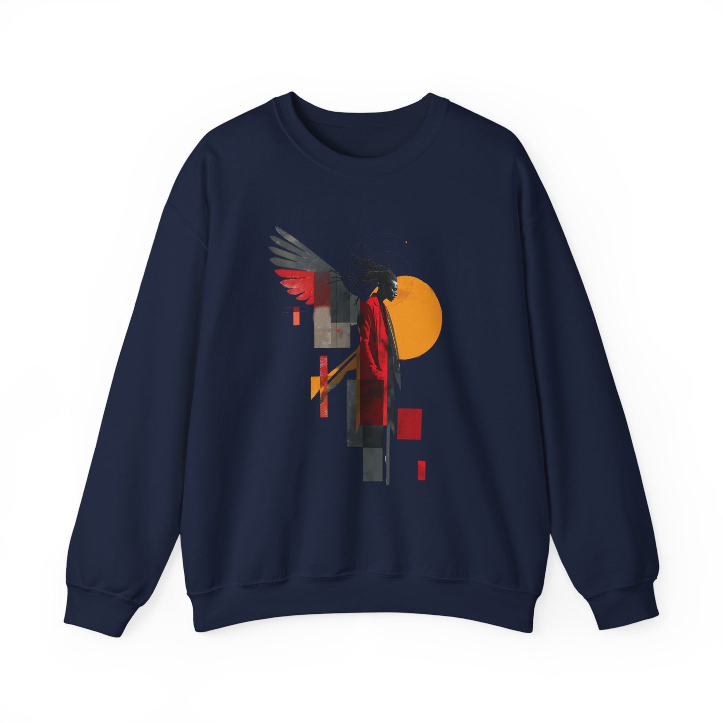 Urban Art Crewneck Sweatshirt - Unisex Stylish Comfort, Perfect for Everyday Wear, Gift for Art Lovers, Cozy Streetwear