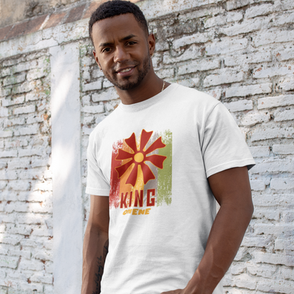 Adinkra Symbol Unisex Graphic Tshirt, Adinkra Print Cotton Tee